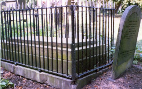 Ebenezer's grave